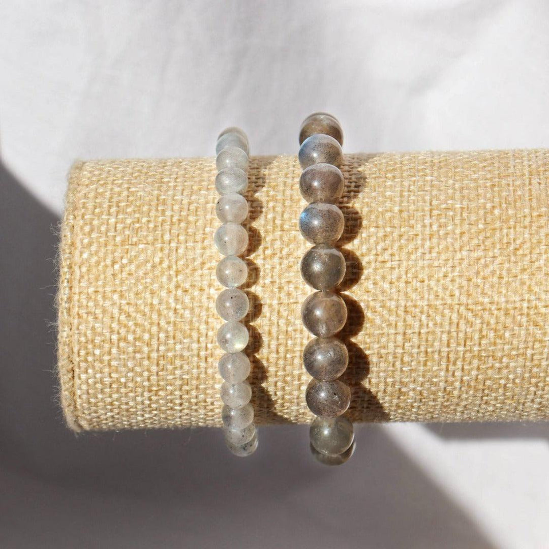 bracelet en labradorite naturelle