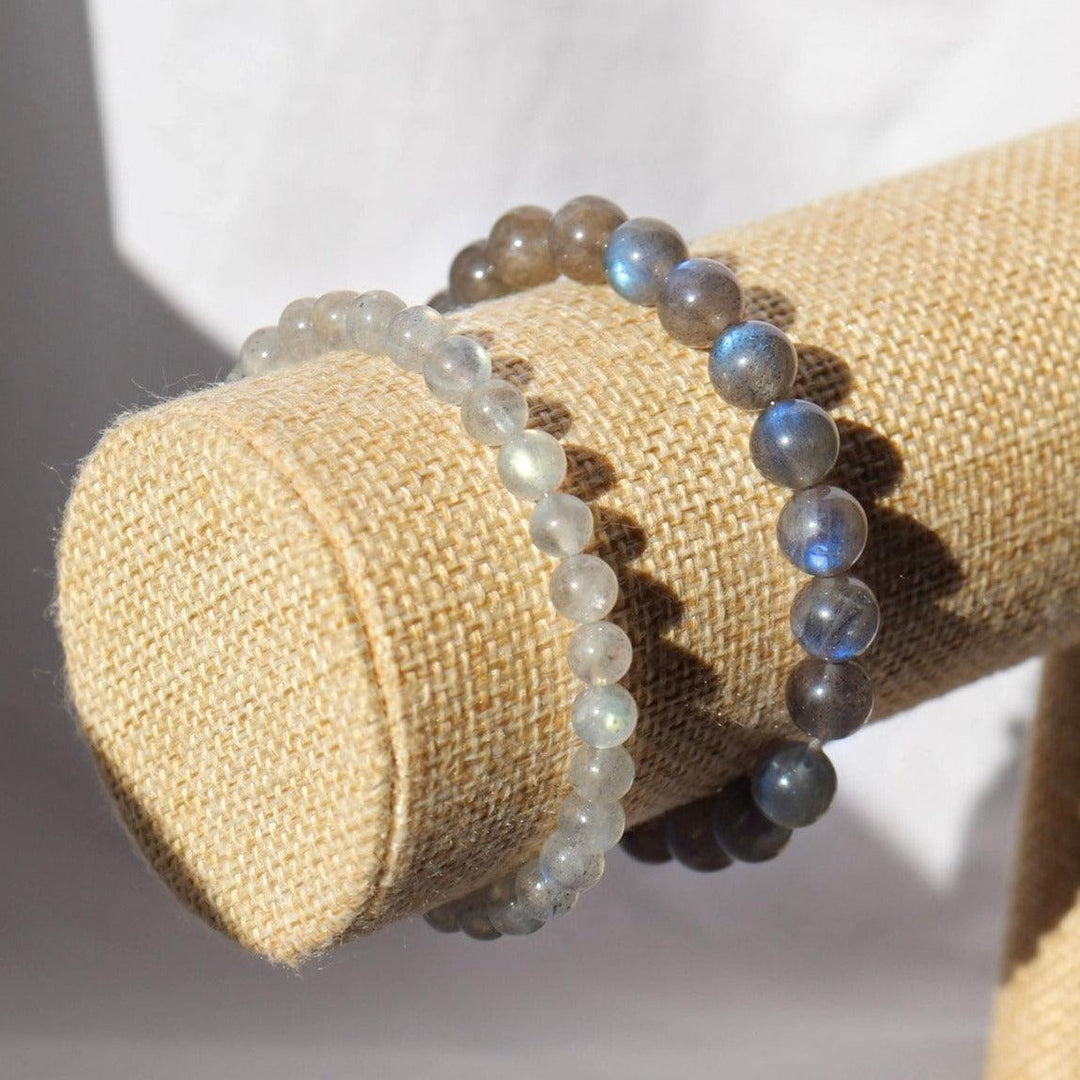 bracelet en labradorite naturelle