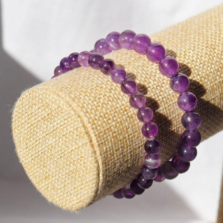 bracelet amethyste naturelle