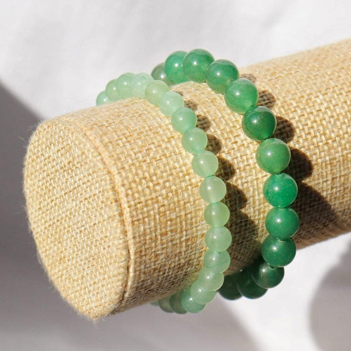 Bracelet en Aventurine verte naturelle