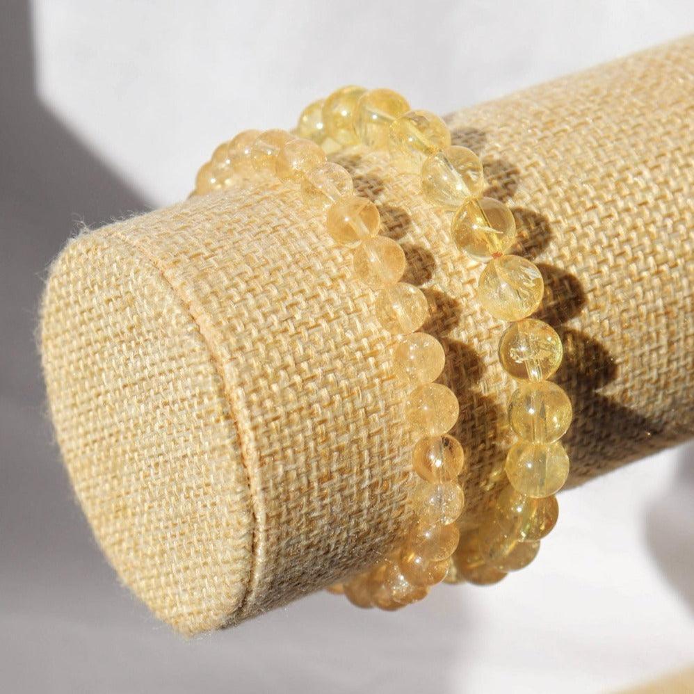 Bracelet en Citrine naturelle
