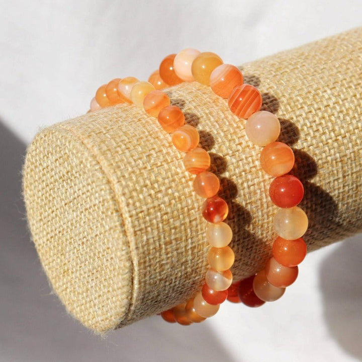 Bracelet en Cornaline naturelle
