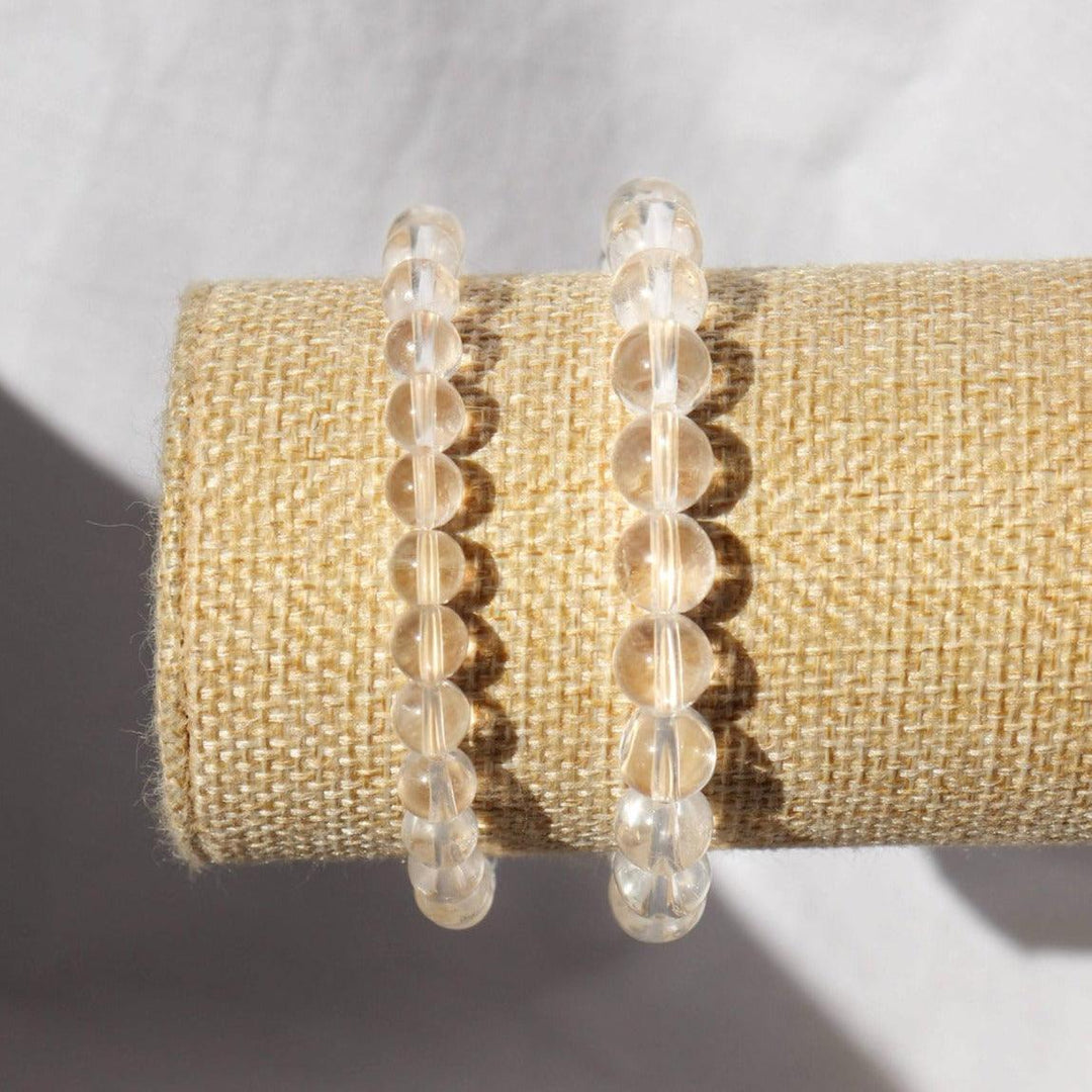 Bracelet en Cristal de roche naturel