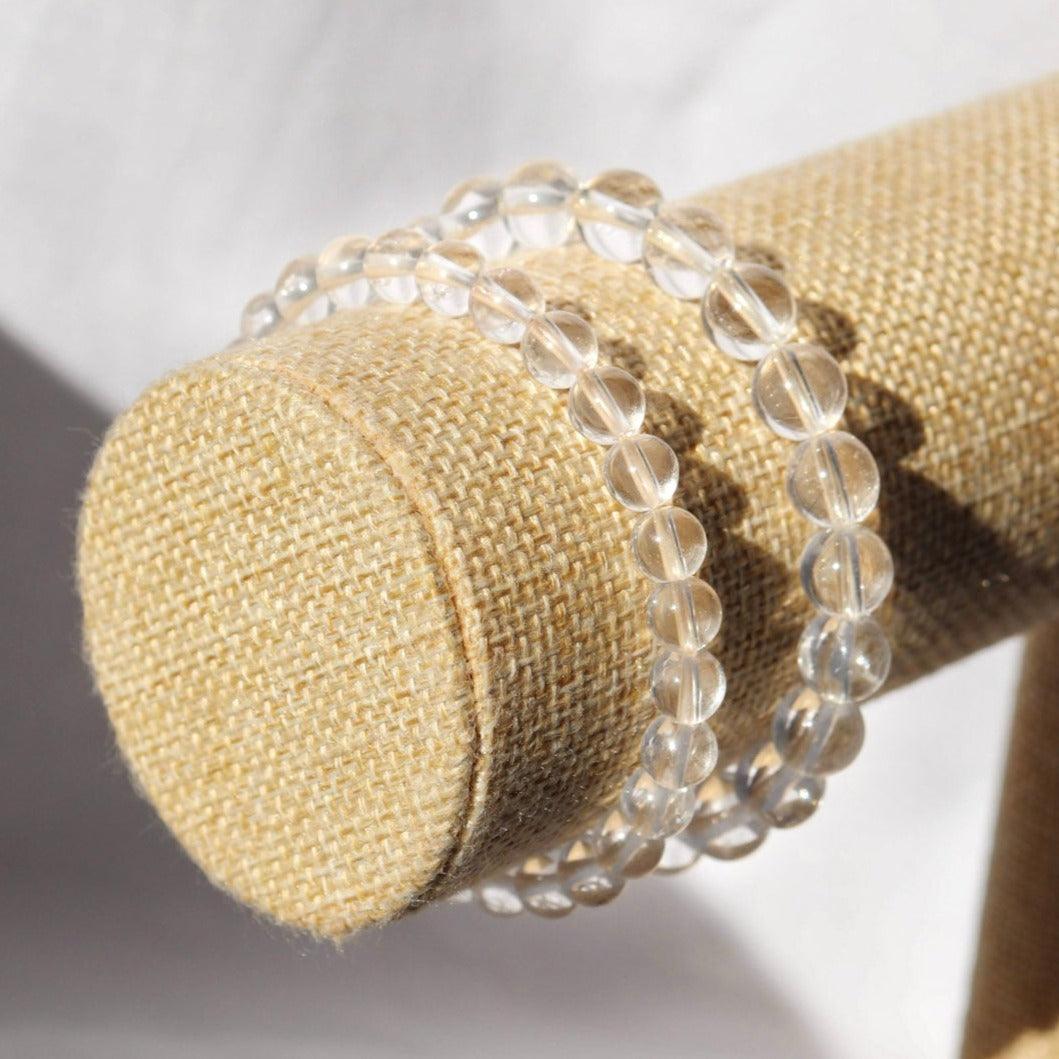 Bracelet en Cristal de roche naturel