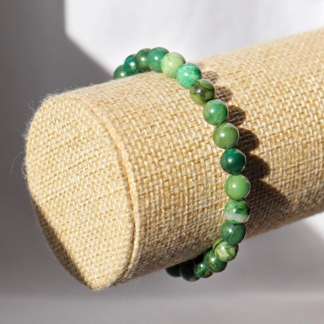 Bracelet en Jade africain naturel