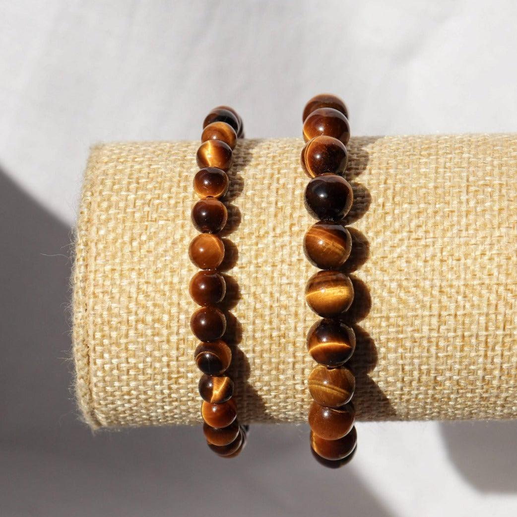Bracelet en Oeil de tigre naturel