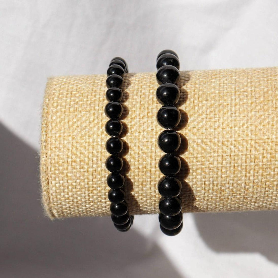 Bracelet de Tourmaline noire naturelle