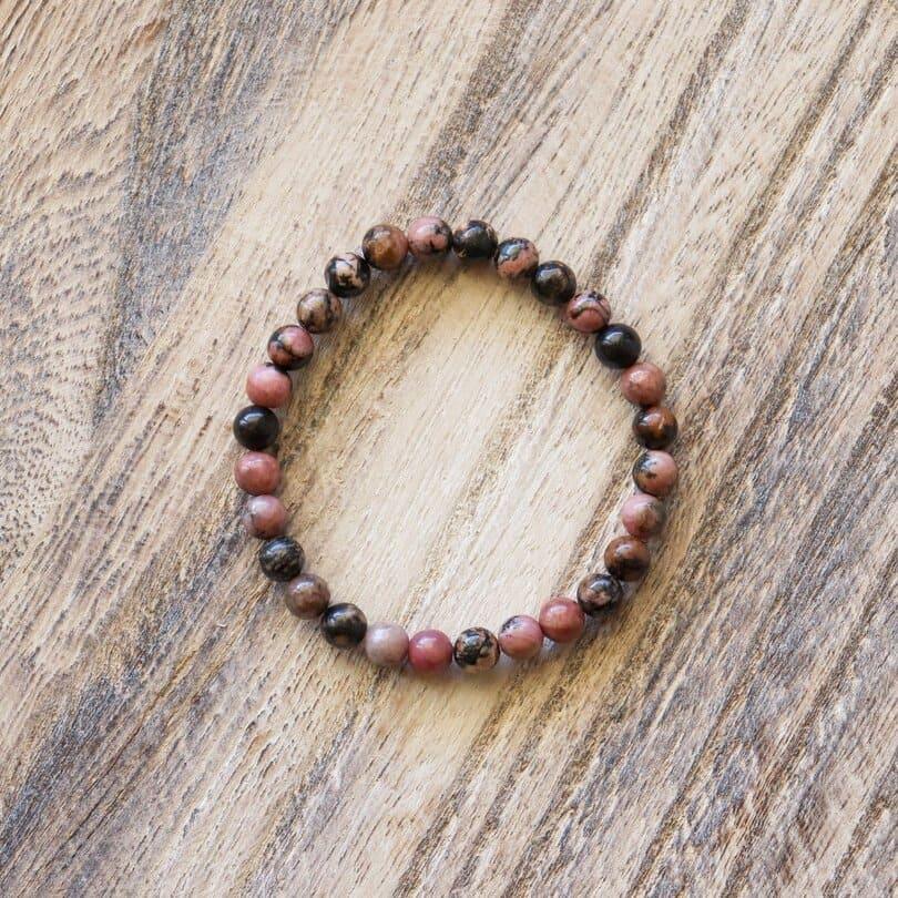 Bracelet en Rhodonite