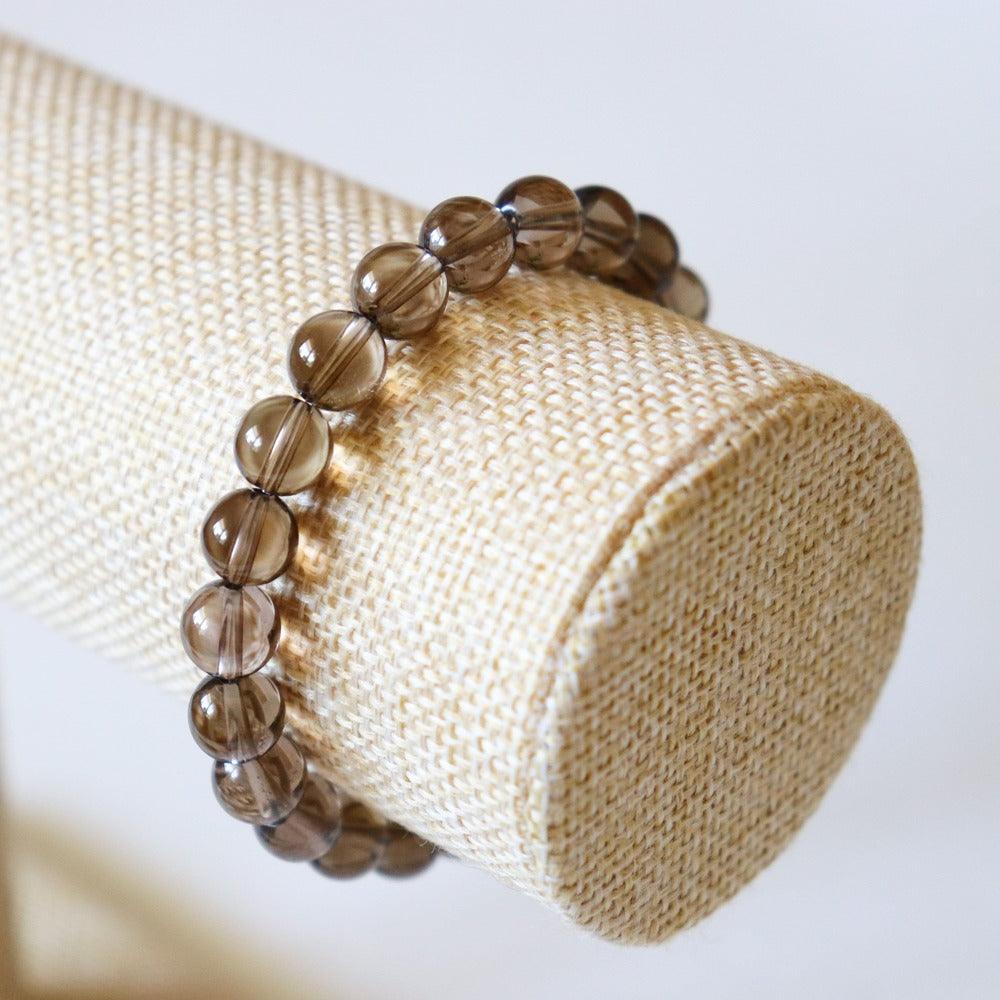Bracelet Quartz Fumé 8mm