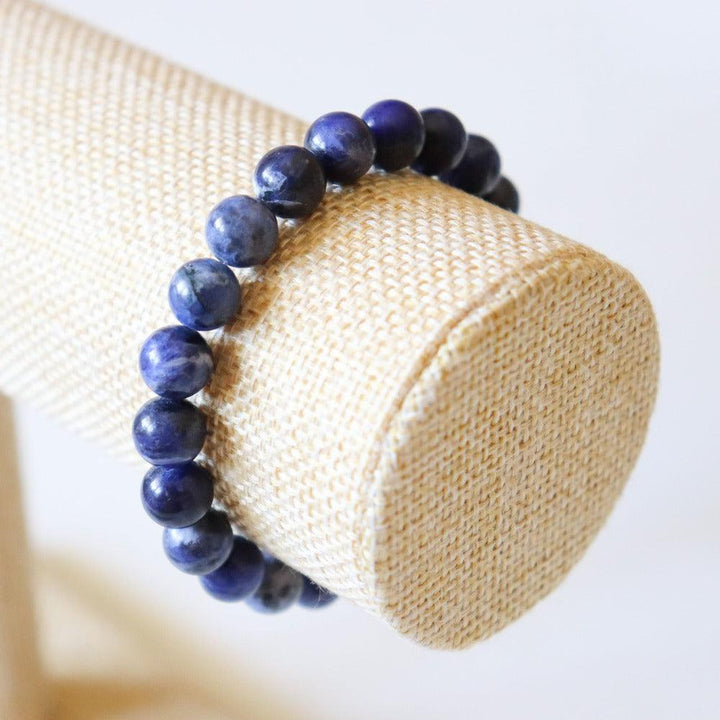 Bracelet Sodalite, perles rondes 8mm