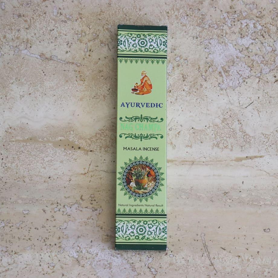 Boite d'encens Nag Champa Ayurvedic