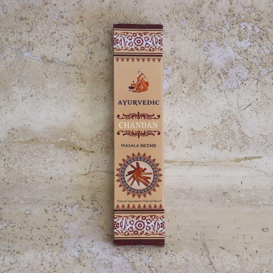 Encens Masala "Chandan" de la marque Ayurvedic