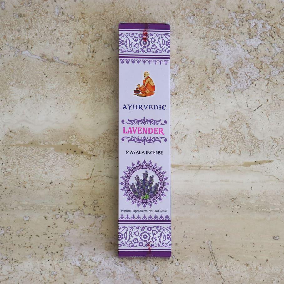 Boite d'encens Lavande naturelle, Ayurvedic