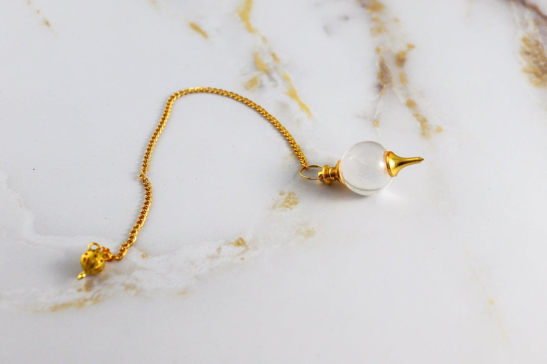 pendule sephoroton boule en Cristal de roche