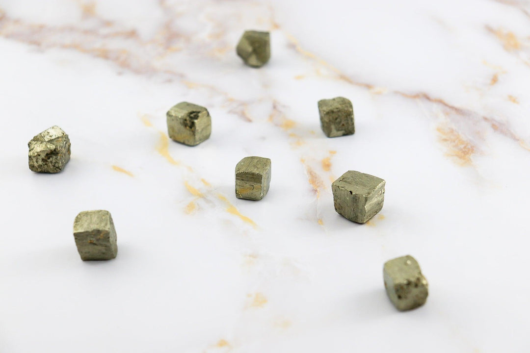 pierre brute de pyrite cubique #taille_m