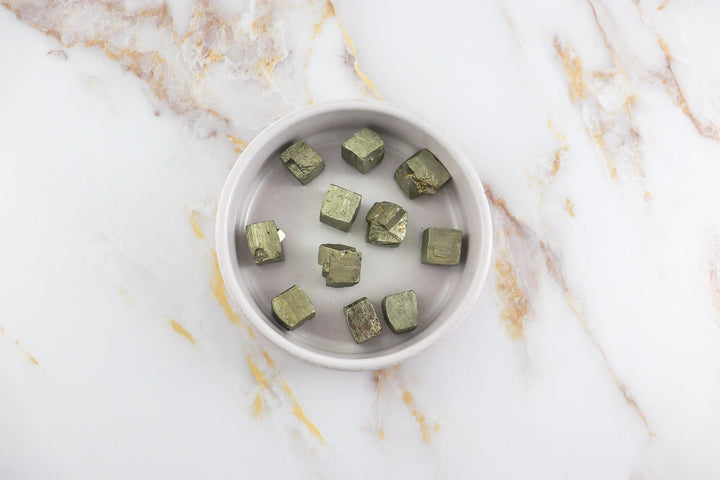 pierre brute de pyrite cubique #taille_m