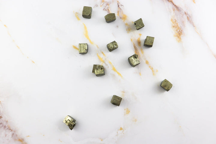 pierre brute de pyrite cubique #taille_s