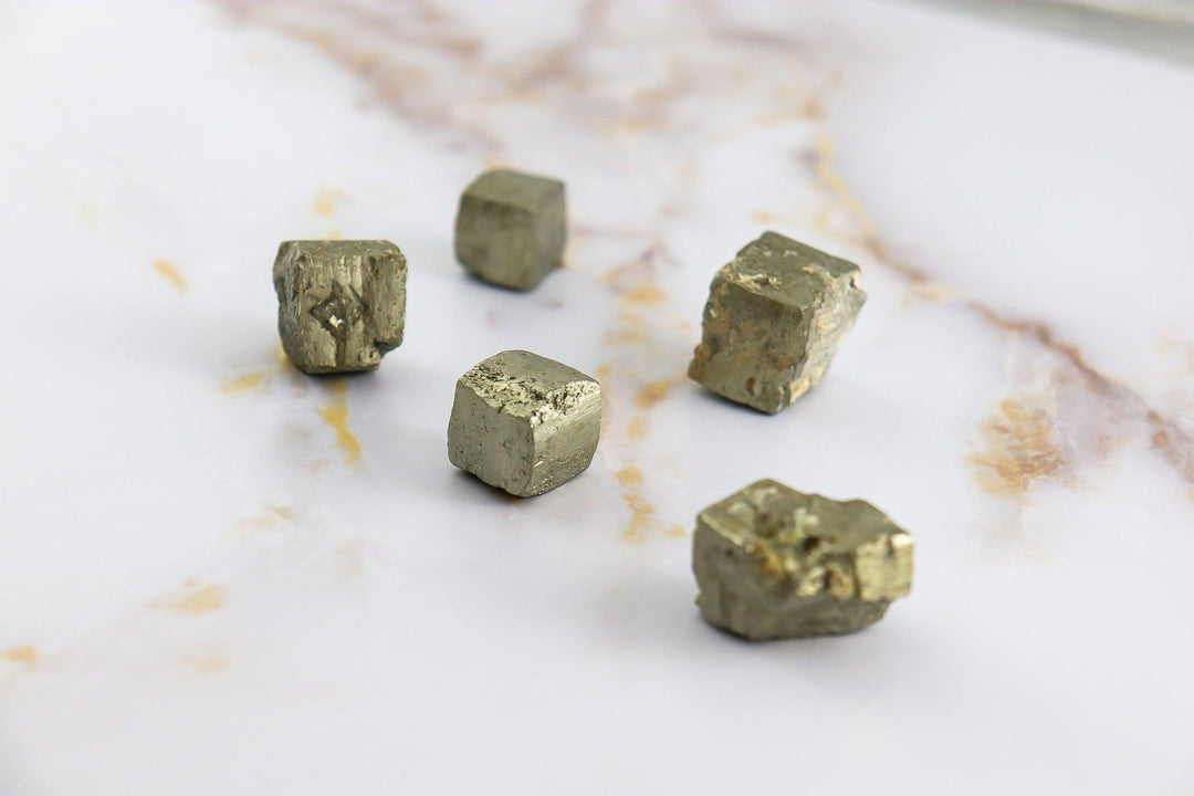 pierre brute de pyrite cubique #taille_l