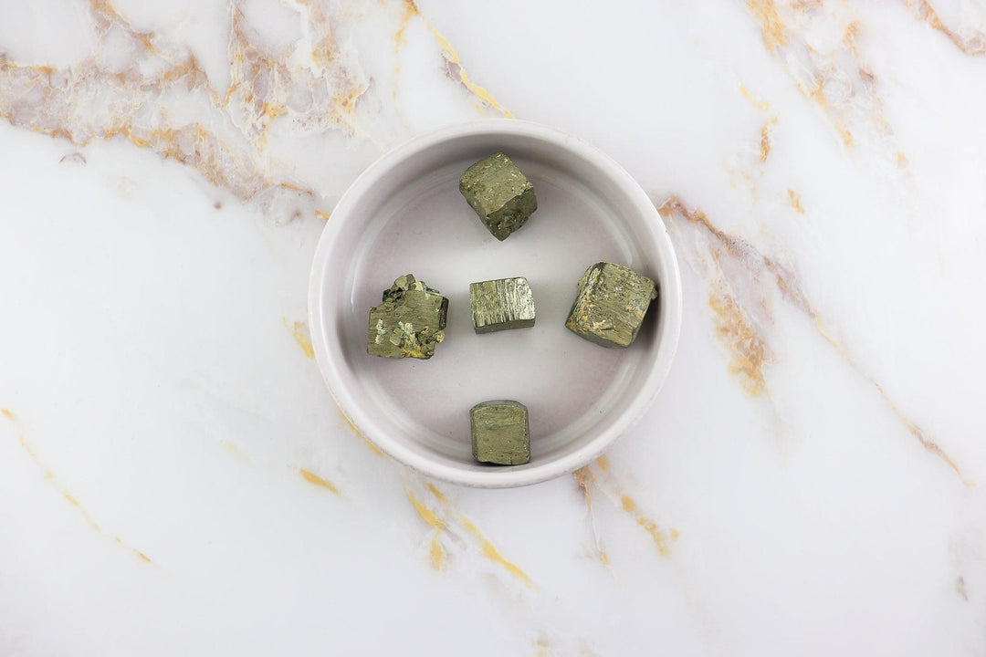 pierre brute de pyrite cubique #taille_l