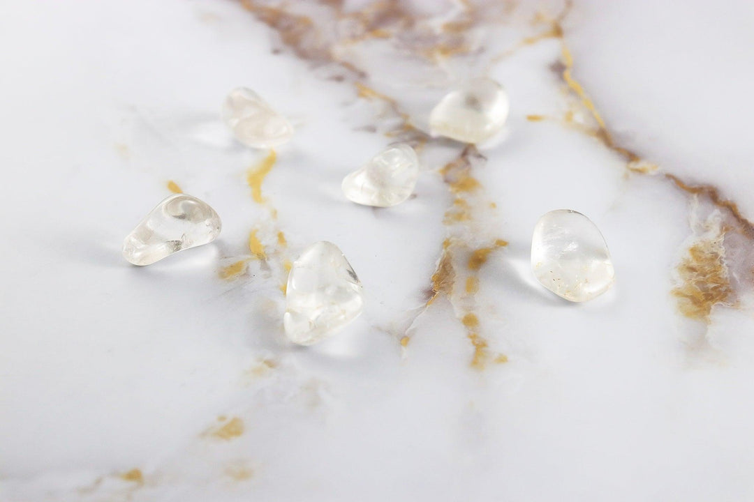 pierre roulée de cristal de roche#taille_m