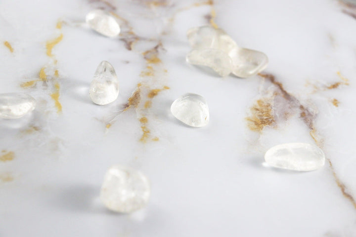 pierre roulée de cristal de roche#taille_s