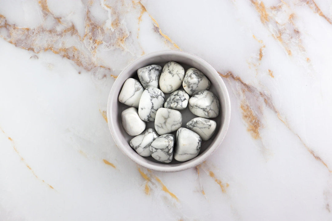 pierre roulée en Howlite#taille_m