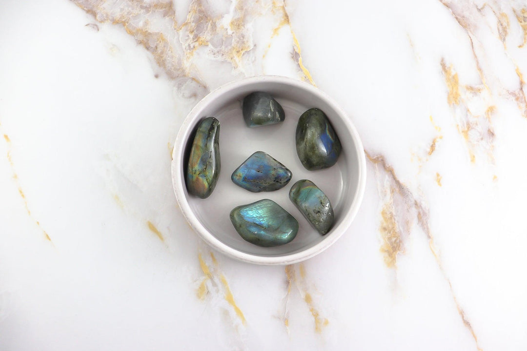 pierre roulée en labradorite#taille_l
