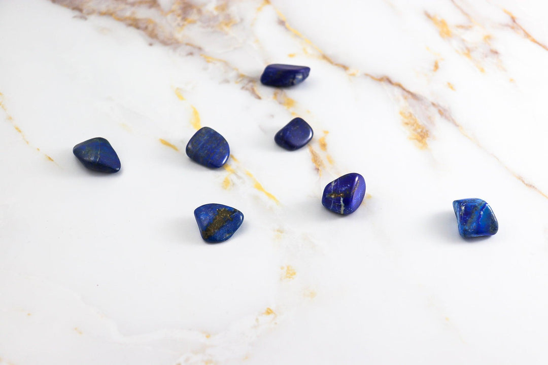 pierre roulée en lapis lazuli #taille_s
