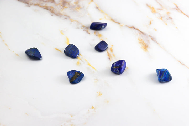 pierre roulée en lapis lazuli #taille_s