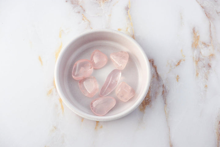 pierre roulée en quartz rose#taille_m-claire