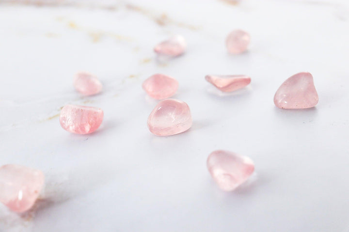 pierre roulée en quartz rose#taille_s-claire