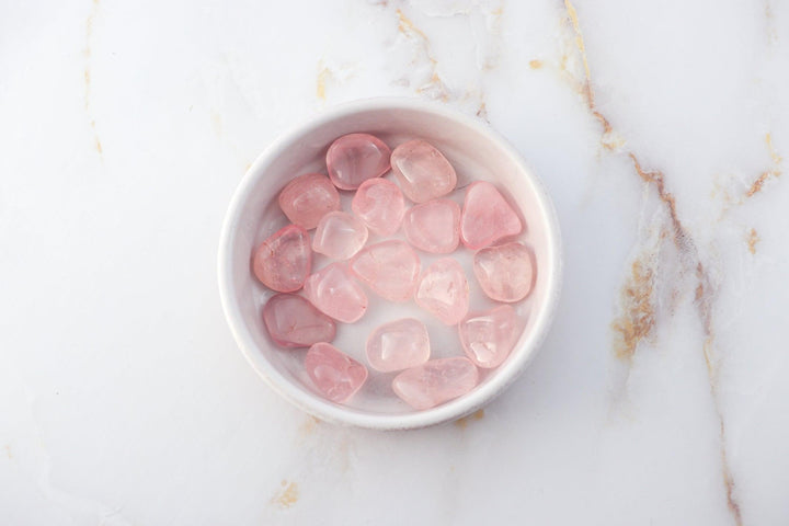 pierre roulée en quartz rose#taille_s-claire