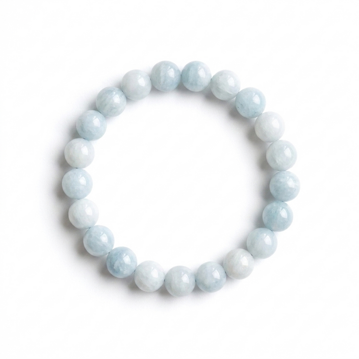 bracelet pierre naturelle aigue-marine 8mm fond blanc #bracelet-8mm-aigue-marine