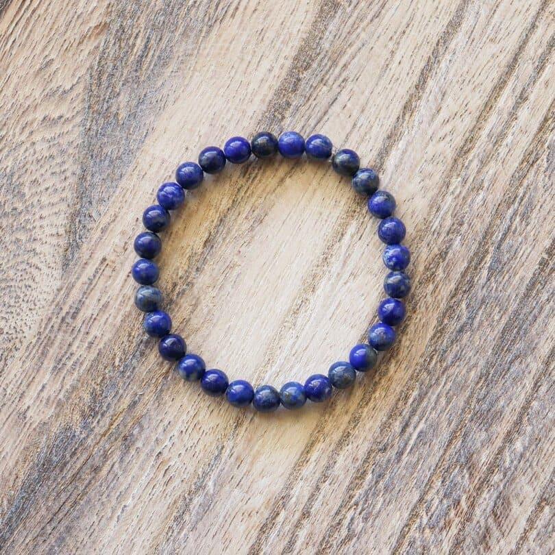 Bracelet en Lapis-Lazuli ✦ Paix intérieure, Éveil et Créativité