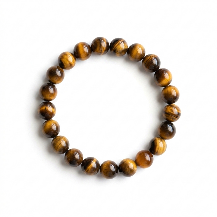 bracelet pierre naturelle oeil de tigre 8mm fond blanc #bracelet-8mm-oeil-de-tigre