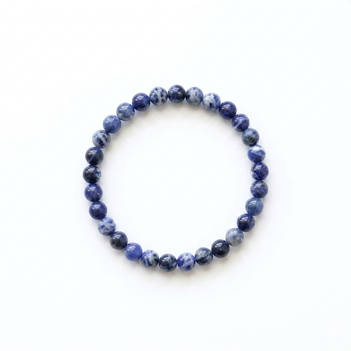 bracelet pierre naturelle sodalite 6mm fond blanc #bracelet-6mm-sodalite